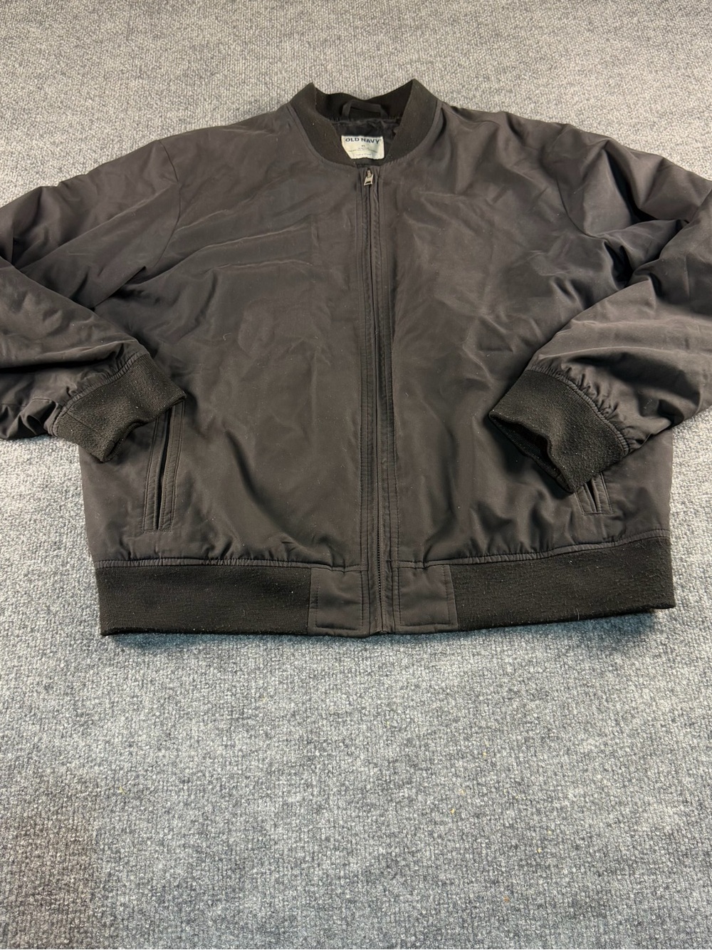 Old Navy Black Bomber Jacket for Men